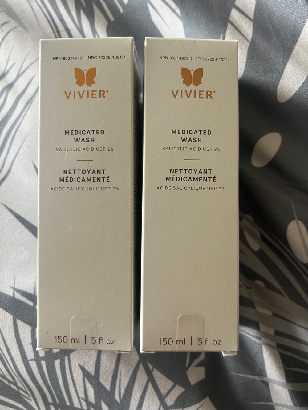Vivier Medicated Wash 2% Salicylic Acid – White